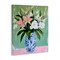 Stupell Industries Lily Cluster in Chinoiserie Vase Canvas, design by Petal Prints Design